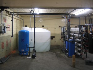 24-membrane Industrial Reverse Osmosis System with Pretreatment (20+ GPM Flow-rate)